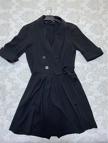 Blazer ceket elbiseli tulum