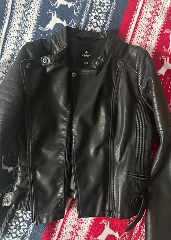 Colins Deri Biker Ceket - Görsel 2