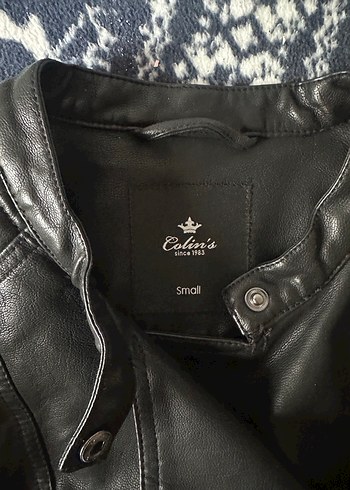 Colins Deri Biker Ceket - Görsel 4