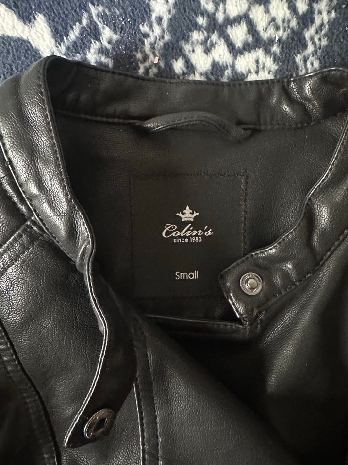 Colins Deri Biker Ceket - Görsel 4