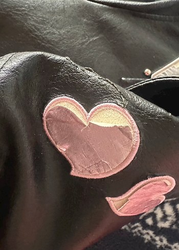 Nakışlı Deri Ceket - Görsel 5