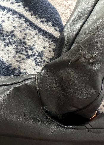 Nakışlı Deri Ceket - Görsel 10