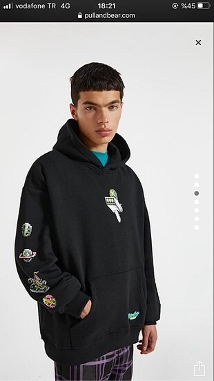 PULL AND BEAR SWEATSHİRT