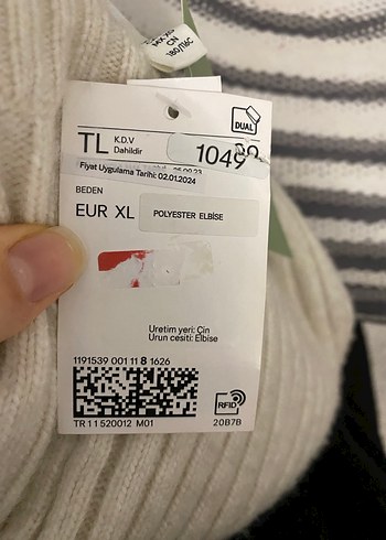 Hm triko elbise - Görsel 2