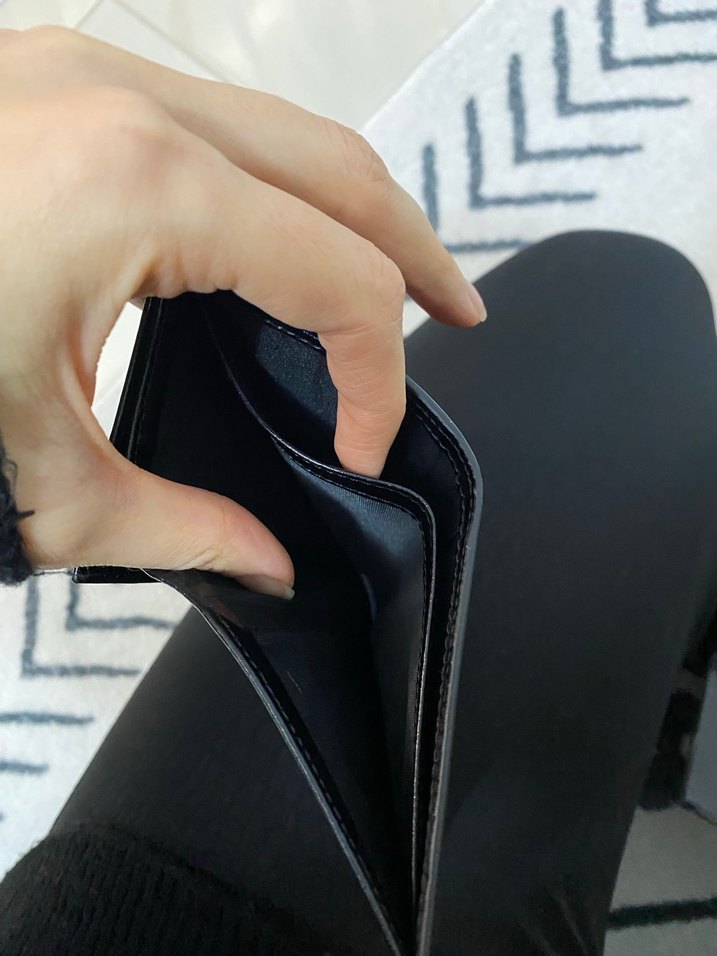 Karaca Siyah Deri Erkek Cüzdan - Görsel 4