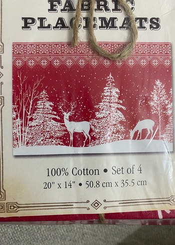 Yeni yıl konseptli Amerikan servis - Görsel 2