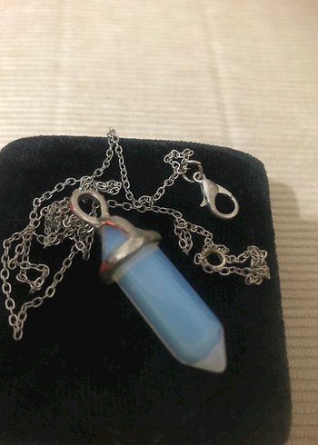 Uzun Zincirli Turkuaz Bohem Kolye nazara karşı - Görsel 2