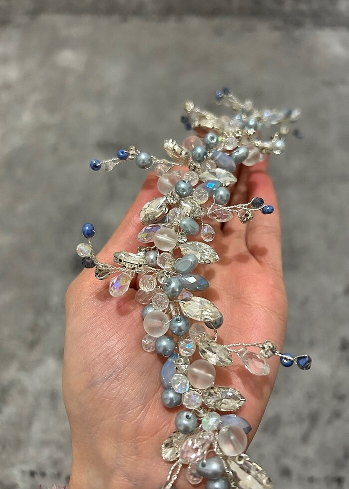 Gelin saç aksesuarı - Görsel 3