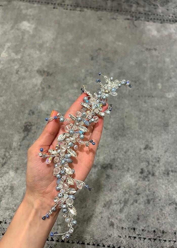 Gelin saç aksesuarı - Görsel 4