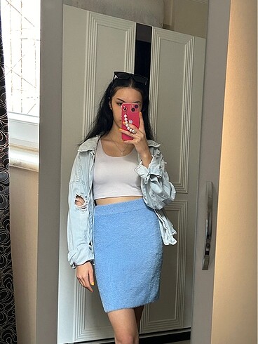 Bershka etek - Görsel 4