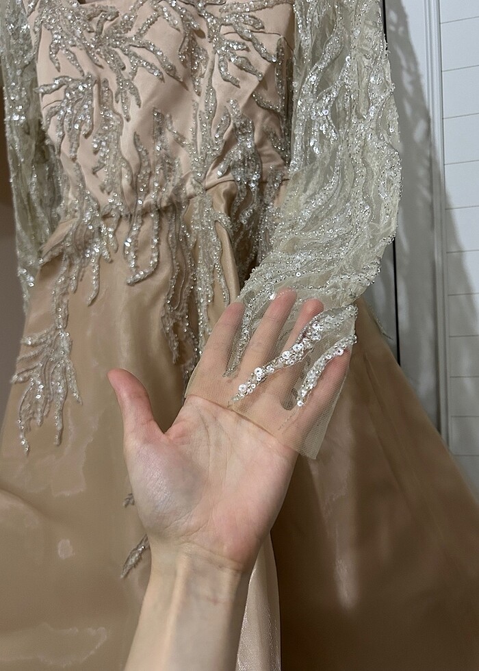 İşlemeli Abiye - Görsel 5