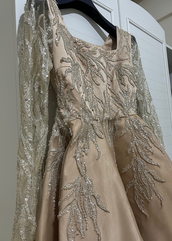 İşlemeli Abiye - Görsel 4