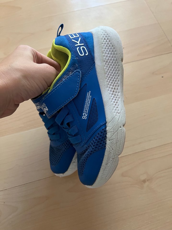 Skechers Mavi Erkek Çocuk Spor Ayakkabı - Görsel 3