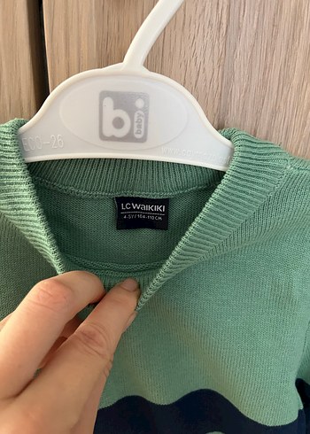 Erkek Çocuk Çizgili Kazak - Görsel 3