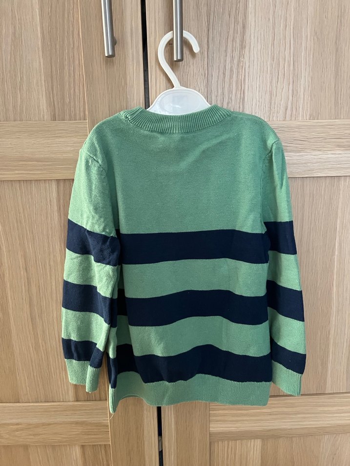 Erkek Çocuk Çizgili Kazak - Görsel 2