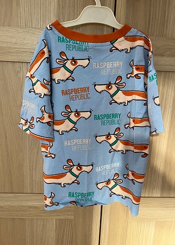 Erkek Çocuk Kopek Baskılı Tişört - Görsel 2