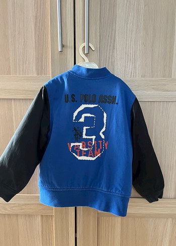 Erkek Çocuk Mavi Düğmeli Street Wear Ceket - Görsel 4