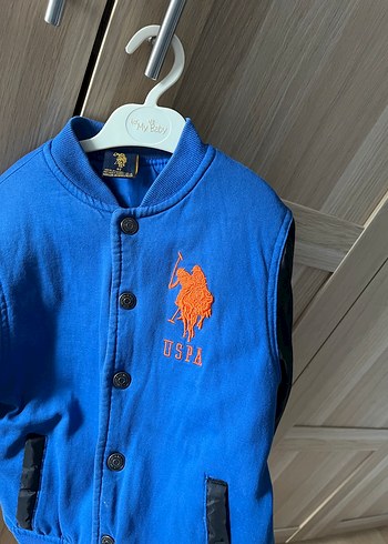 Erkek Çocuk Mavi Düğmeli Street Wear Ceket - Görsel 2