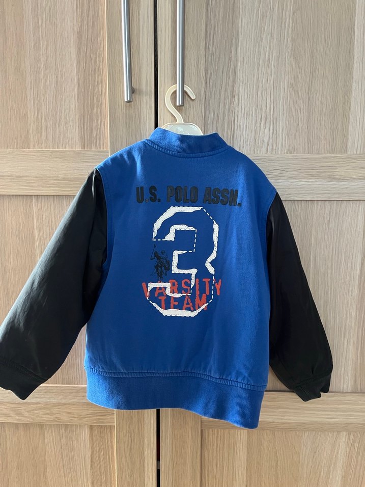 Erkek Çocuk Mavi Düğmeli Street Wear Ceket - Görsel 4