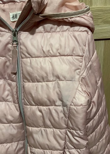 Kız Çocuk Pembe mont - Görsel 7