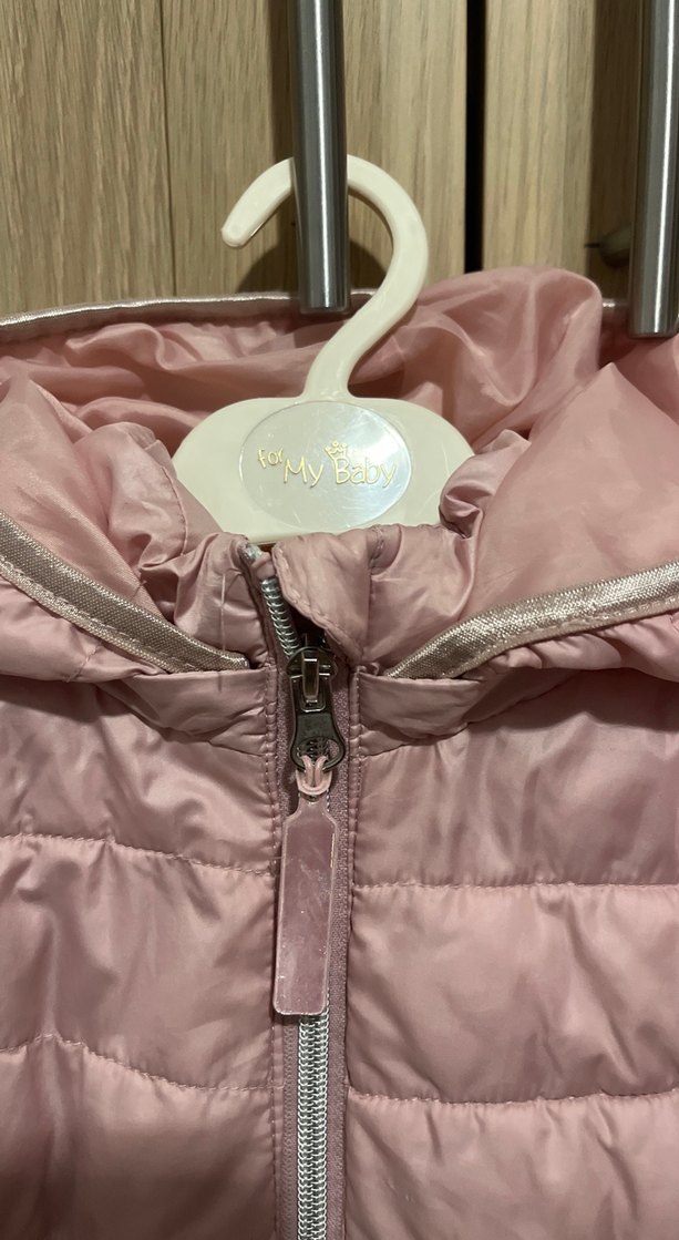 Kız Çocuk Pembe mont - Görsel 2