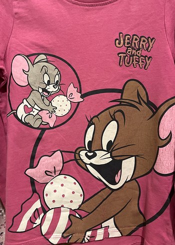 Uzun Kollu Baskılı Tişört - Görsel 5