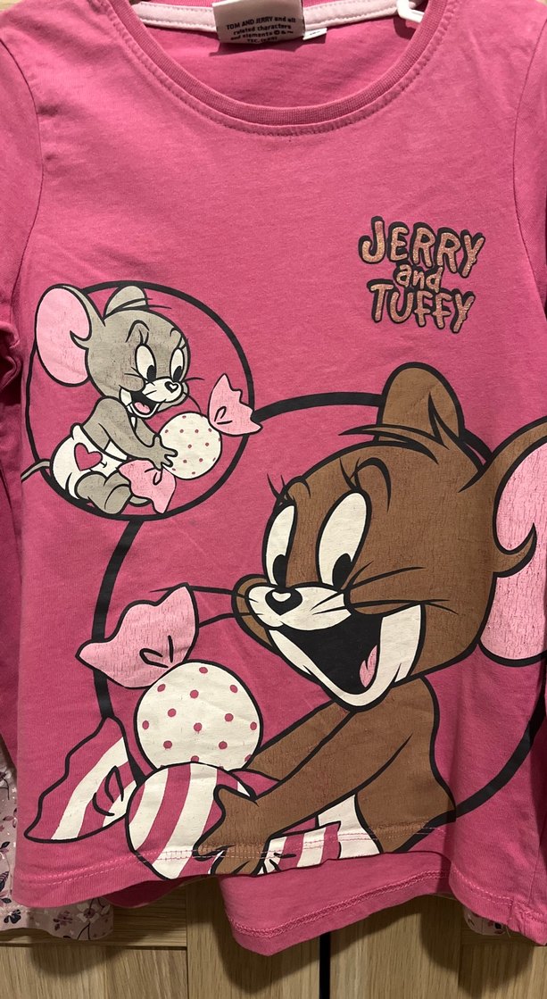 Uzun Kollu Baskılı Tişört - Görsel 5