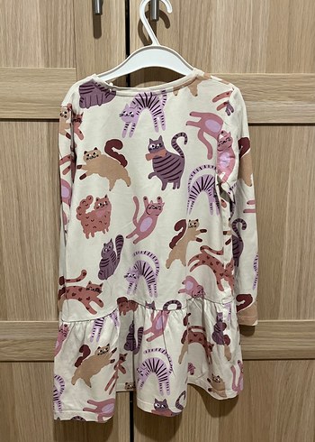 Baskılı Kız Elbisesi - Görsel 3