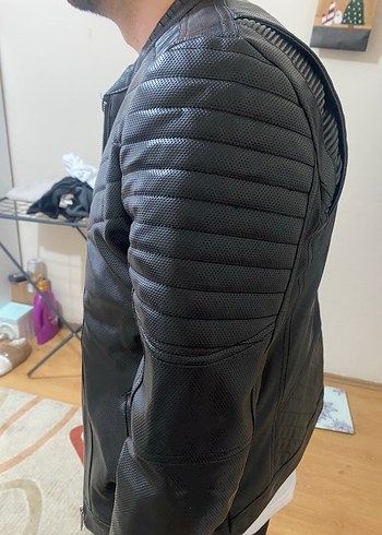 Erkek Deri Ceket - Görsel 3