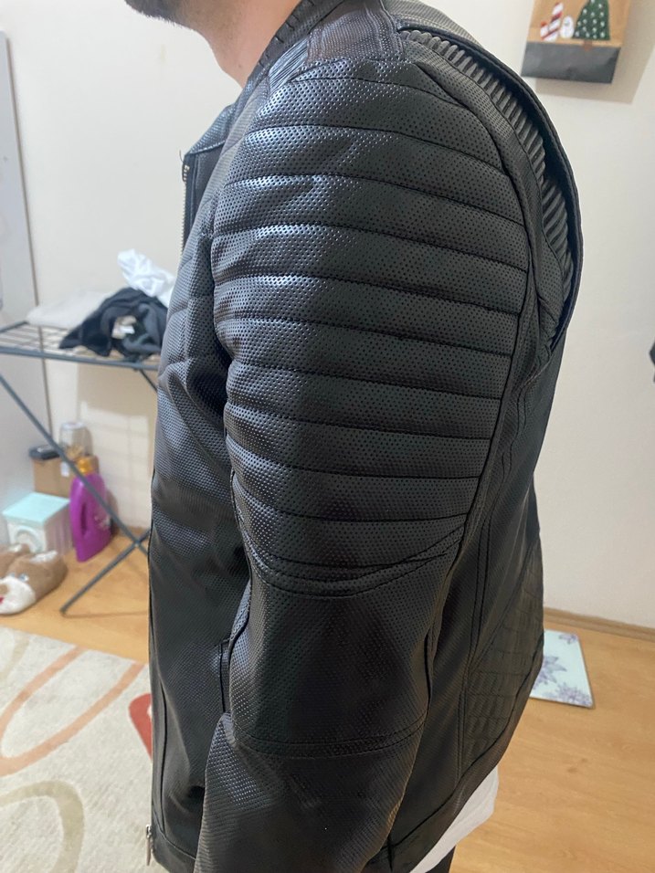 Erkek Deri Ceket - Görsel 3