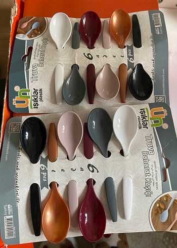 6'lı Plastik kaşık - Görsel 2