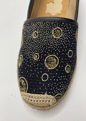 Siyah aksesuar detaylı Espadril - Görsel 5