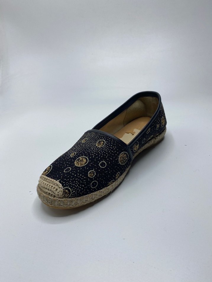 Siyah aksesuar detaylı Espadril - Görsel 2