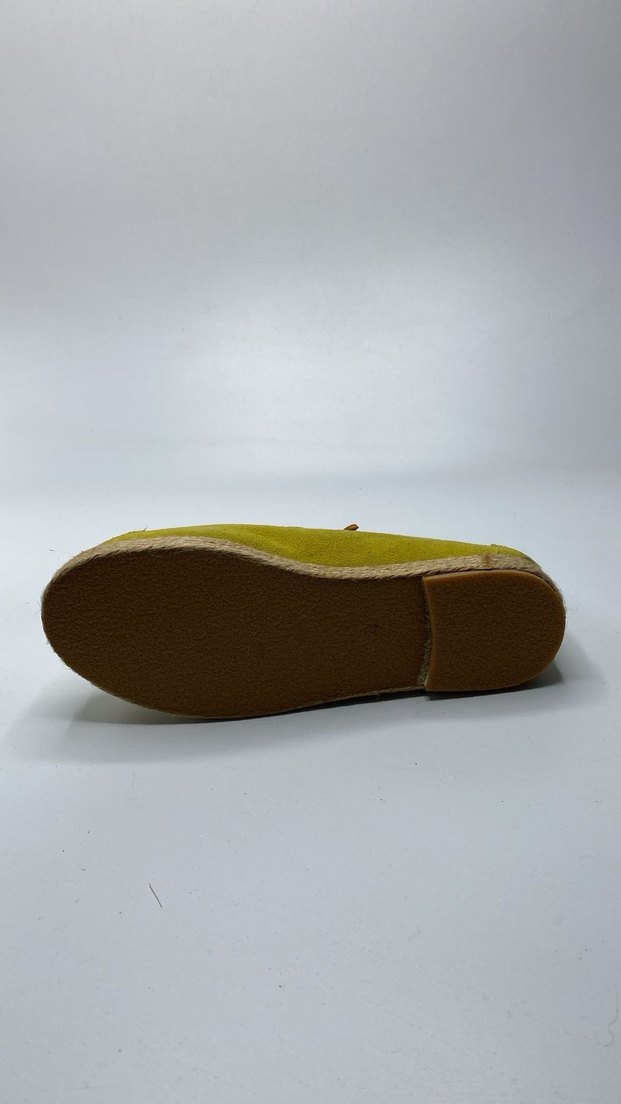 Sarı Süet Kadın Espadril - Görsel 3