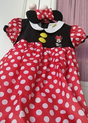 Minnie mouse kostüm elbise