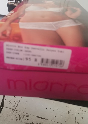 Miorre Beyaz Mini Dantelli Sütyen - Görsel 2