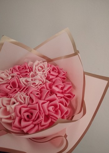  Beden Renk Pastel Pembe çiçek Buketi