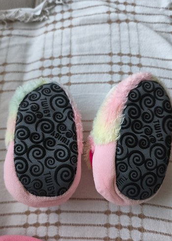 Renkli Kız Çocuk Panduf - Görsel 4