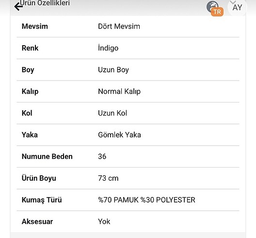 Zara Gömlek