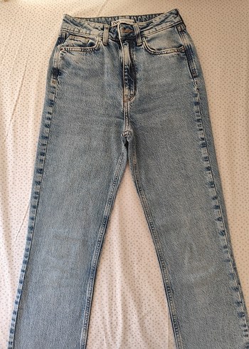32 Beden mavi Renk Zara Slim Flare Jean XXX/32