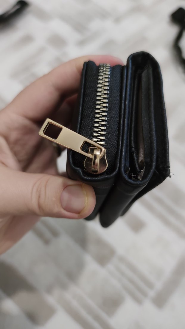 Siyah Minimalist Erkek Cüzdan - Görsel 2