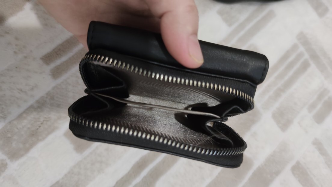 Siyah Minimalist Erkek Cüzdan - Görsel 5