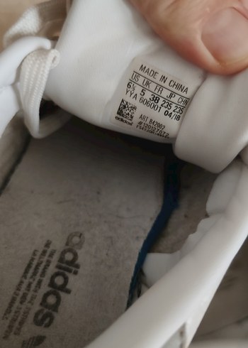 38 Beden Adidas Süper star orjinal temiz