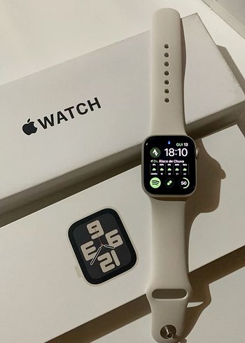 Beyaz Apple Watch Se 2. NesilAkıllı Saat - Görsel 3