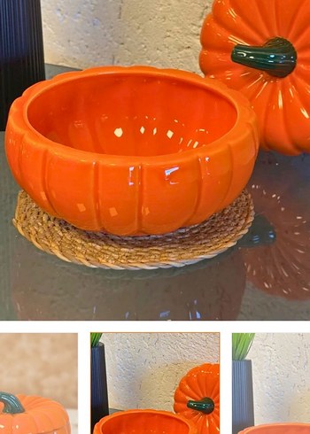 Dekoratif Balkabağı kase - Görsel 2