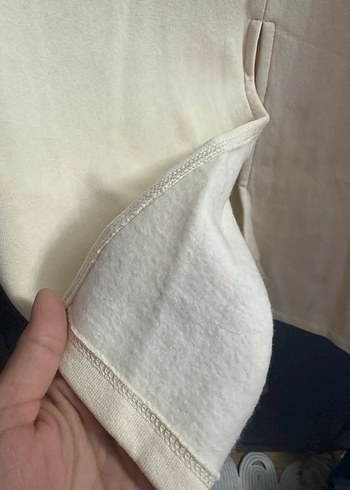 Beyaz Rahat Kesim Keten Kadın etek - Görsel 5