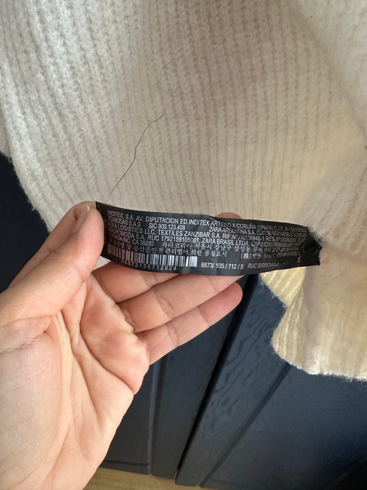 Beyaz Boğazlı Triko Kadın Kazak - Görsel 3