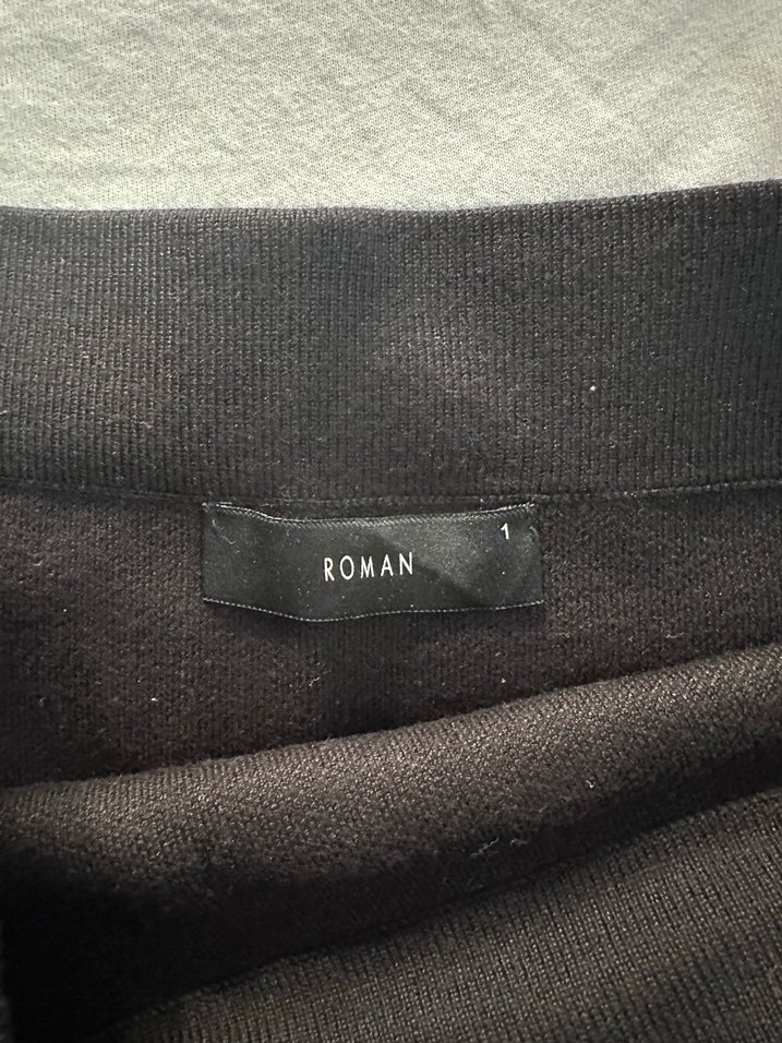 Kadın Siyah Midi Etek Volanlı - Görsel 4