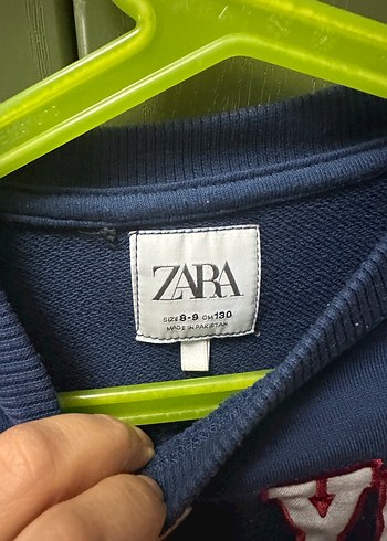 Mavi Baskılı Sweatshirt - Görsel 3