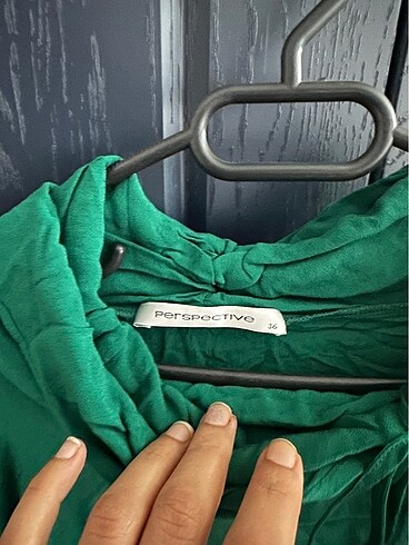 Büzgülü detay bluz - Görsel 3